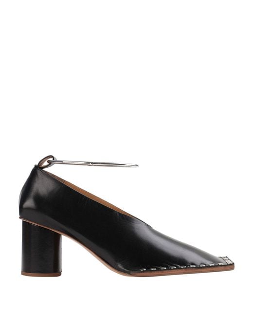 Jil Sander Black Pumps Leather