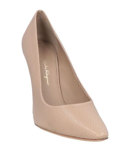 Ferragamo Natural Pumps