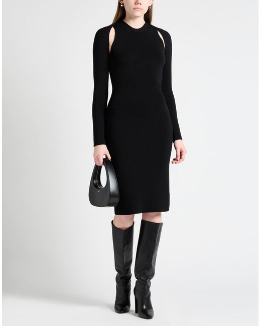 Tom Ford Black Midi-Kleid