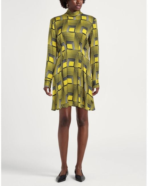 Ottod'Ame Green Mini Dress Viscose