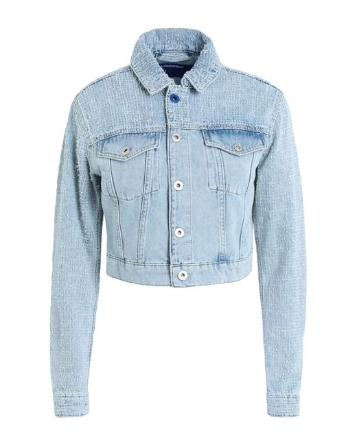 Manteau en jean Karl Lagerfeld en coloris Blue