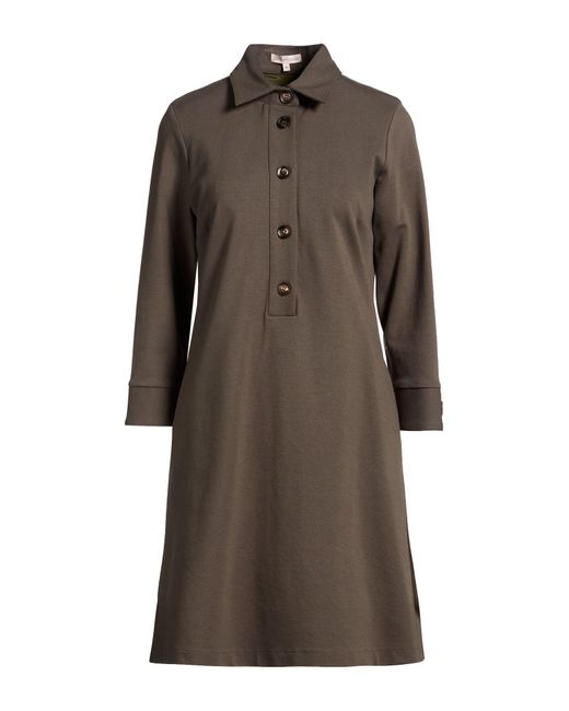 Camicettasnob Brown Mini Dress