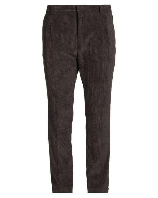 Daniele Alessandrini Gray Pants Polyester, Polyamide, Elastane for men