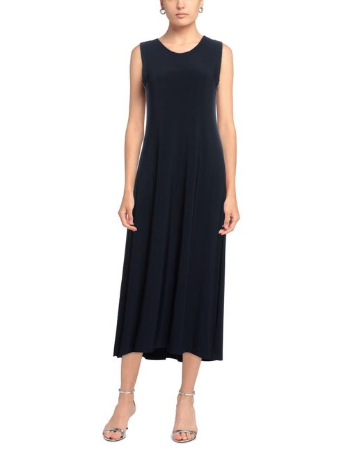 Norma Kamali Blue Maxi Dress
