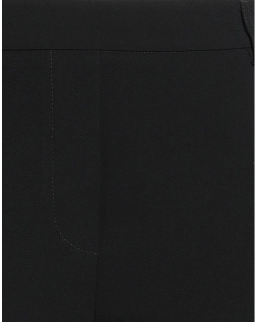 RUE DU BAC Black Pants Polyester, Elastane