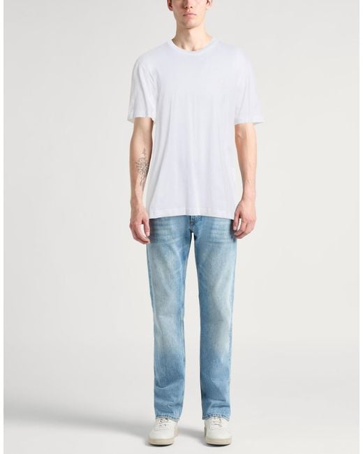 Brioni White T-Shirt for men