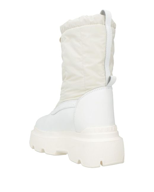 Inuikii White Ankle Boots