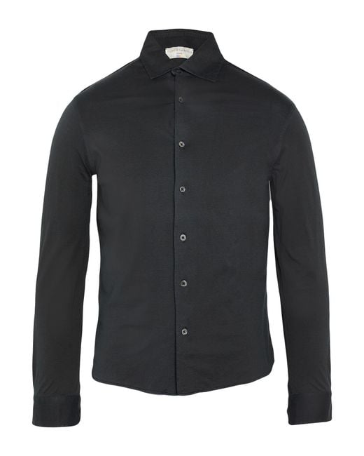 FILIPPO DE LAURENTIIS Black Shirt for men
