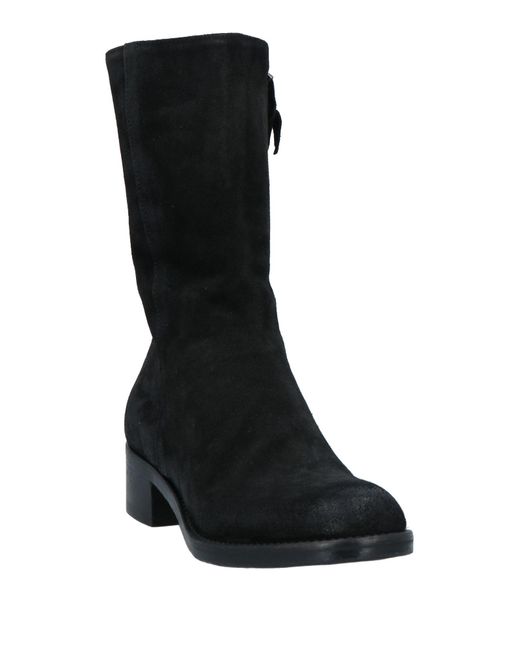 Alexander Hotto Black Ankle Boots