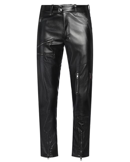 Dolce & Gabbana Gray Pants Polyurethane, Polyester for men