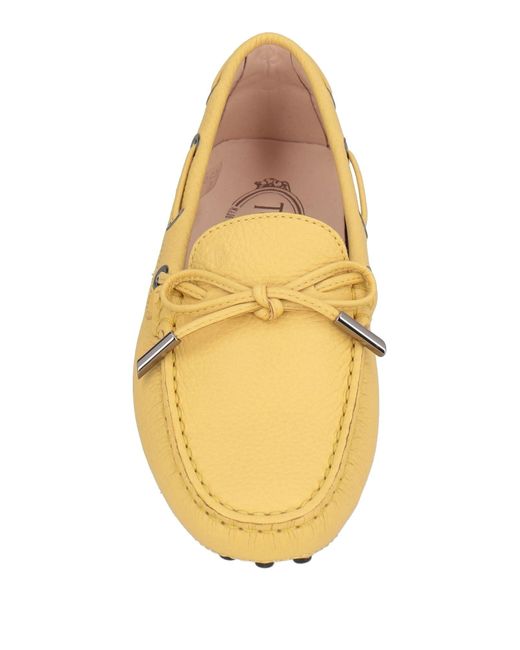 Tod's Yellow Loafer