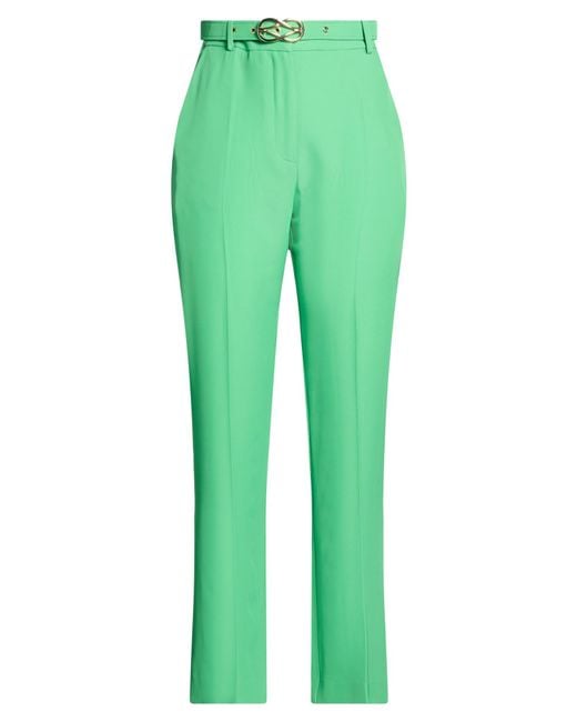 Nora Barth Green Pants Polyester, Elastane
