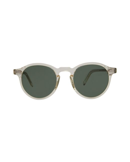 Moscot Green Sunglasses