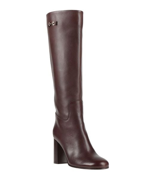 Ferragamo Brown Boot Leather