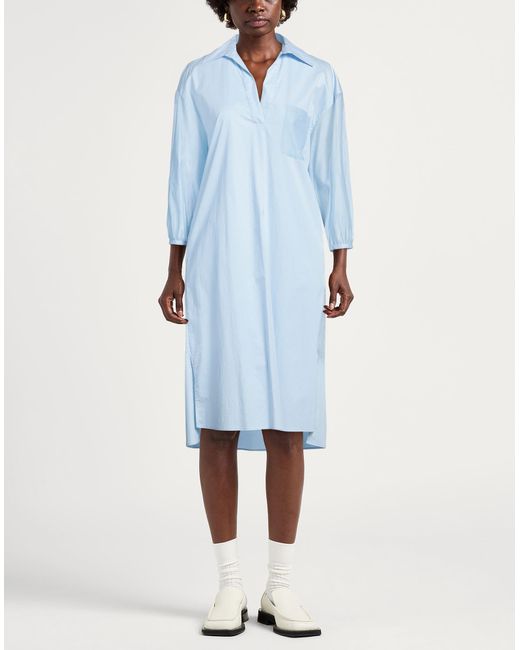 Peserico Blue Midi Dress