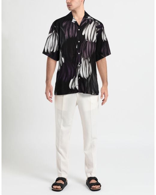 MSGM Black Shirt for men