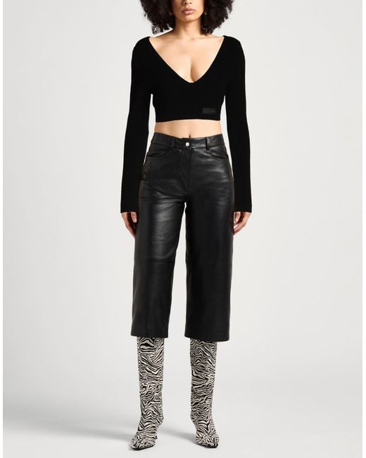 DSquared² Black Top Wool