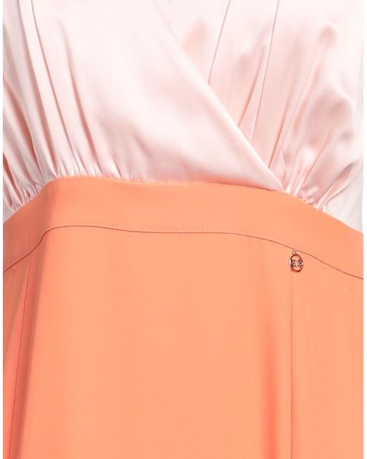 LE SARTE DEL SOLE Pink Midi-Kleid
