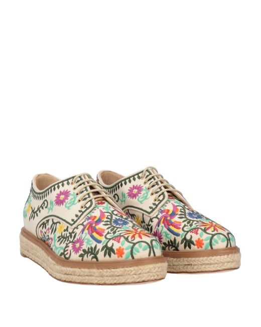 Espadrillas di Sergio Rossi in Natural