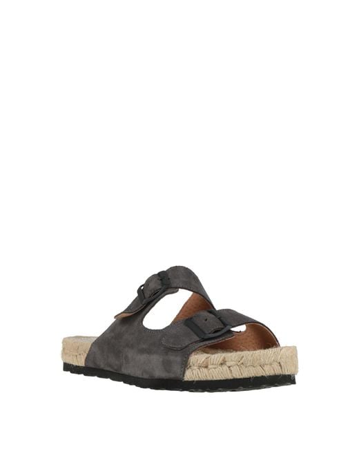 Manebí Black Espadrilles for men