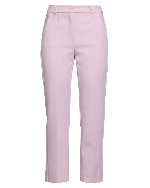 Weekend by Maxmara Pink Pants Polyester, Viloft, Elastane
