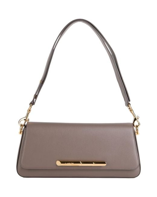 Borsa A Spalla di Lanvin in Gray