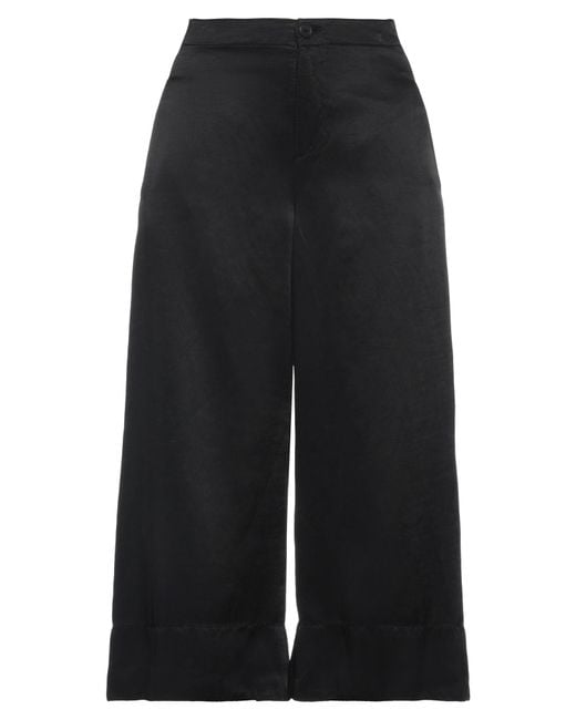 European Culture Blue Cropped Pants