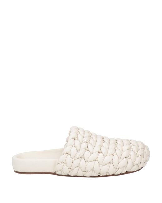 Chloé White Mules & Clogs