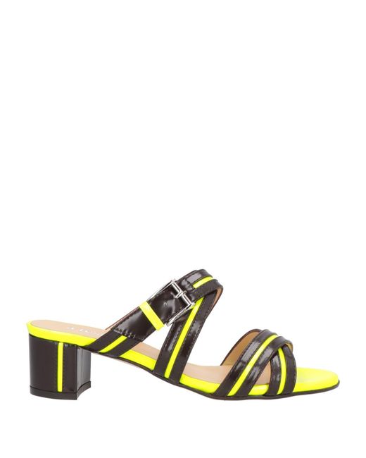 Testoni Yellow Sandals