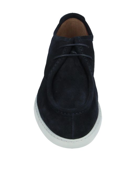 Doucal's Blue Lace-up Shoes for men