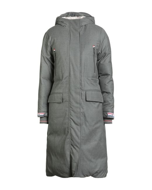 Thom Browne Gray Pufferjacke & Daunenjacke