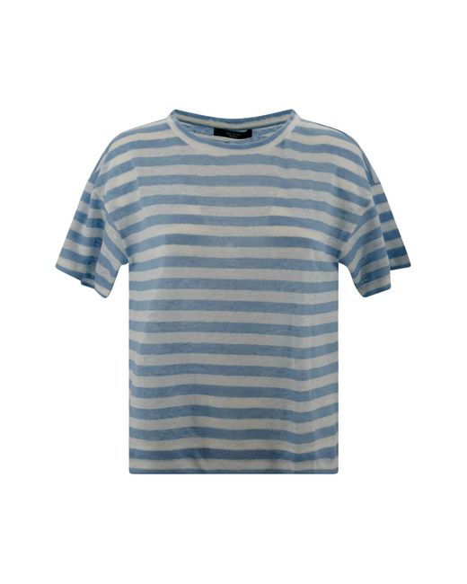 T-shirt Weekend by Maxmara en coloris Blue