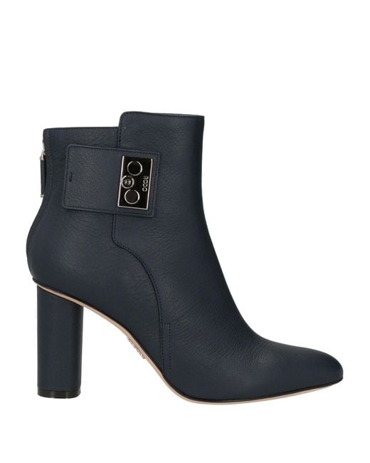 Rodo Blue Ankle Boots