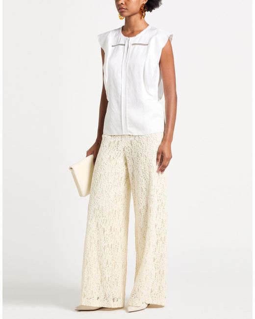 Boss White Top Viscose, Linen