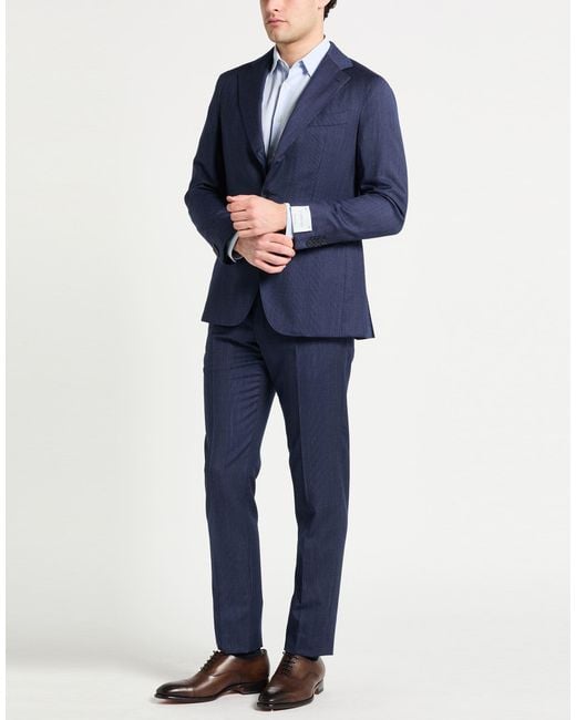 Traje Caruso de hombre de color Blue