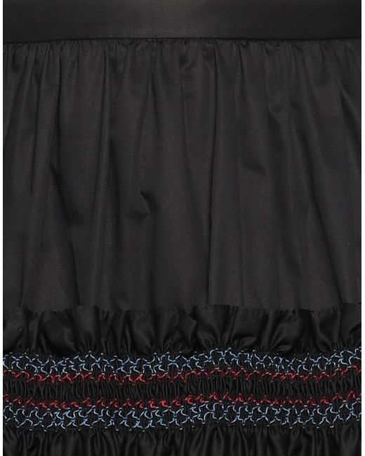 Molly Goddard Black Midi Skirt