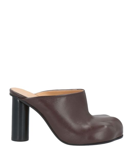 J.W. Anderson Brown Mules & Clogs