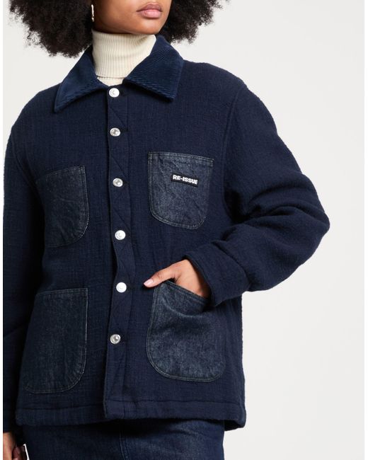 Roy Rogers Blue Re-Issue Jacket Cotton, Wool