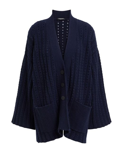 Cardigan Canessa en coloris Blue