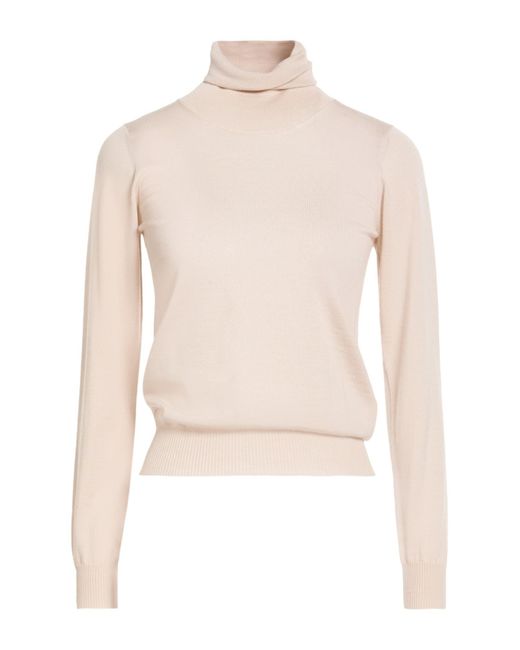 Drumohr White Turtlenecks
