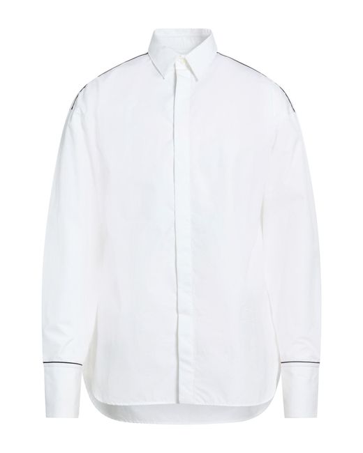 Ferragamo White Shirt Cotton for men