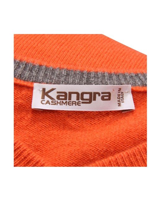 Pullover Kangra pour homme en coloris Orange