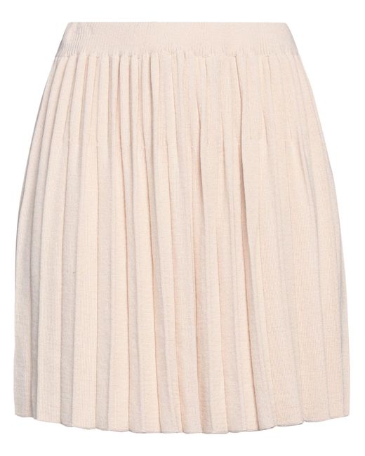 CROCHÈ Natural Mini Skirt