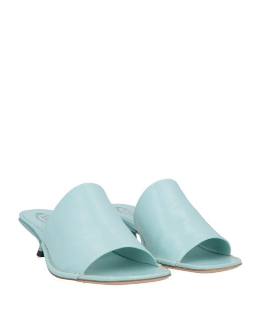 Tod's Blue Sandals