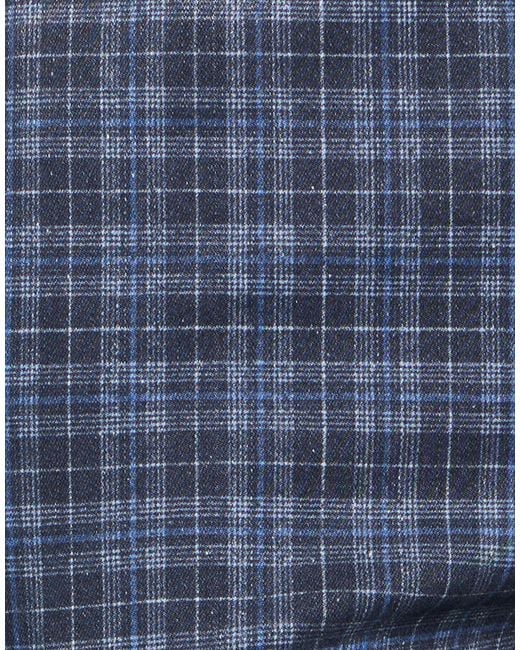 Tramarossa Blue Pants Cotton, Polyester, Elastane for men