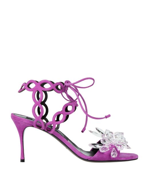 Sergio Rossi Pink Sandals