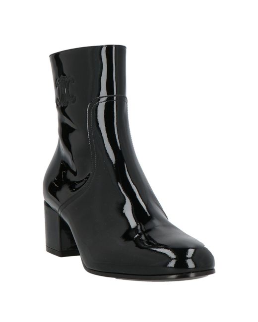 Céline Black Ankle Boots