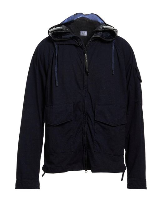 C P Company Blue Jacket Polyamide, Polyurethane for men