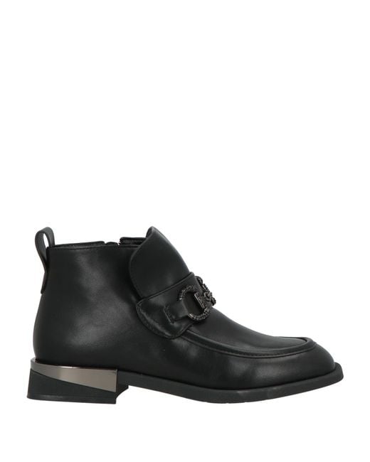 Tosca Blu Black Ankle Boots