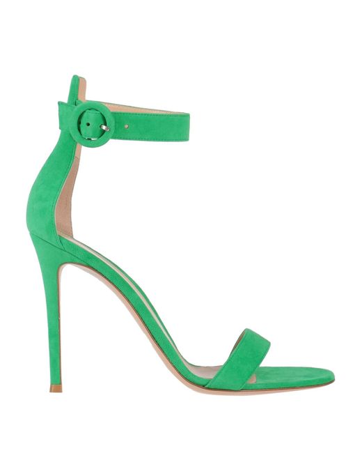 Gianvito Rossi Green Sandals